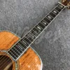 Guitarra acústica Koa de madera maciza, diapasón de ébano, 41 pulgadas, D-45 3
