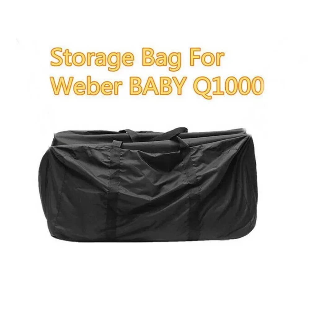 Tas Duffle Pembawa Penyimpanan BBQ Portabel untuk Weber BABY Seri Q & Q1000 Tas Penyimpanan Tahan Air Furnitur Penutup Debu