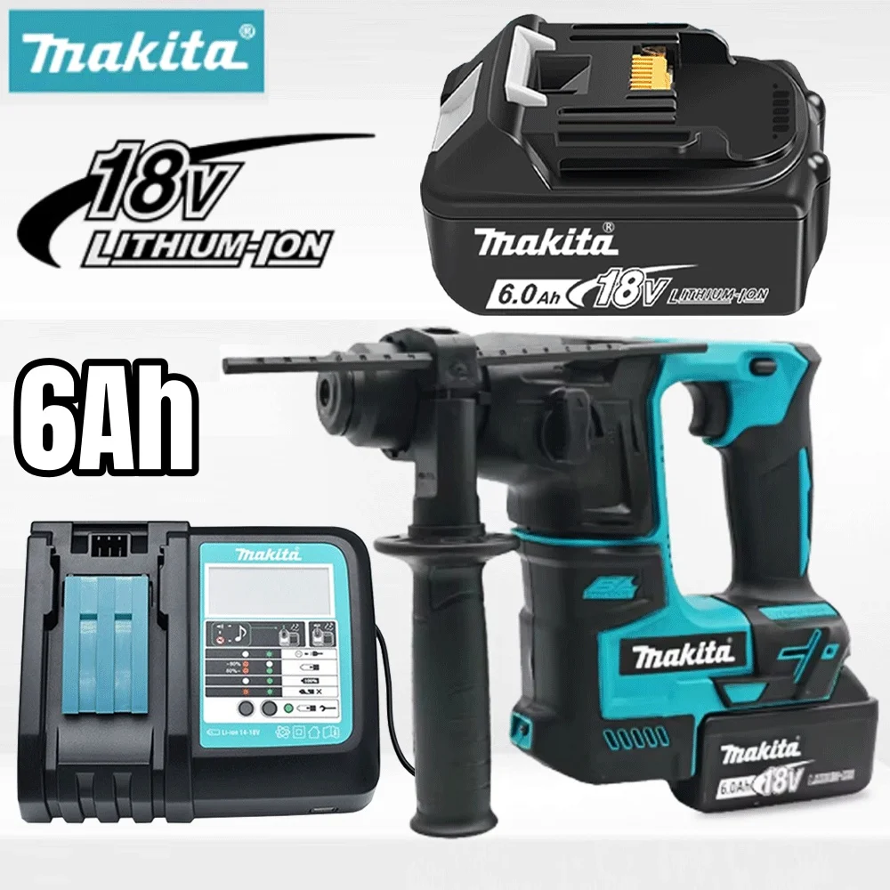 

18V Original genuine Makita 6Ah 6000mAh Makita battery BL1860 BL1850B BL1850 BL1840 BL1830B makita rechargeable lithium battery