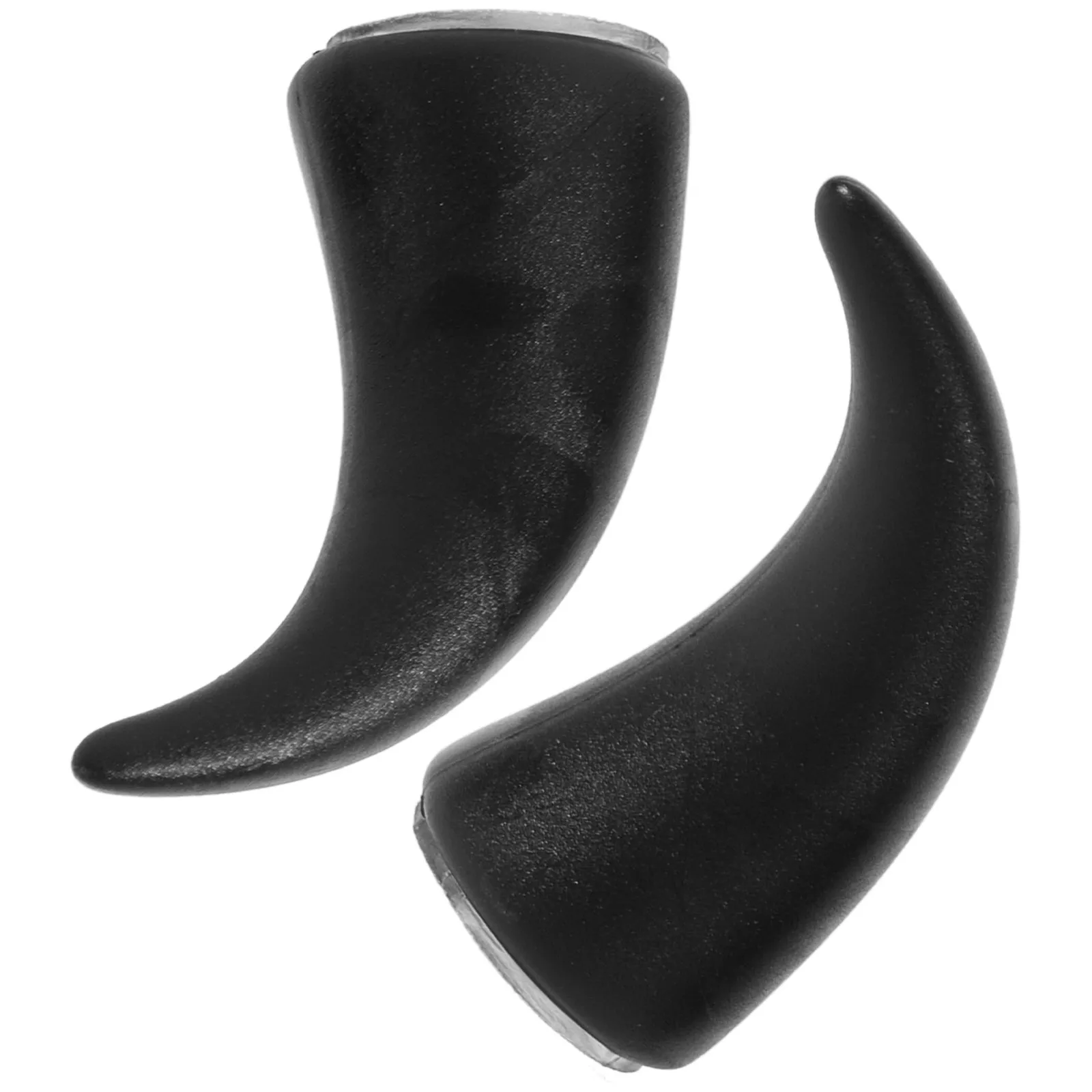 

1Pair Demon Bull Horns Horn Decoration Motorcycle Accessories Fashionable Sturdy Adhesive Mount Horns for Helmets