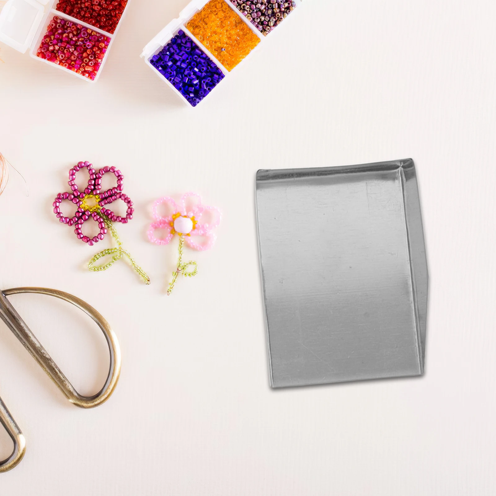 5 قطعة أدوات صنع المجوهرات مغرفة الماس لؤلؤ صغير الفولاذ المقاوم للصدأ مغرفة صغيرة مسطحة مجرفة حبة فرز حجر الراين الخرز