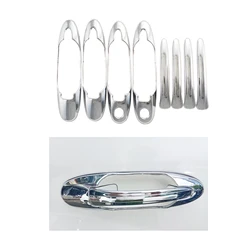 For Toyota Land Cruiser LC100 FJ100 4700 For LEXUS LX470 1996-2007 Chrome Car Accessorie Door Handle Bowl Cover Trim Paste Style