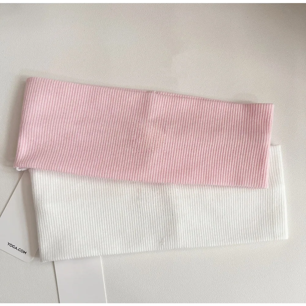 여성용 도매 스포츠 요가 헤어밴드 여름 땀 흡수 헤어밴드 캔디 컬러 탄성 헤어밴드 소녀 헤어 액세서리