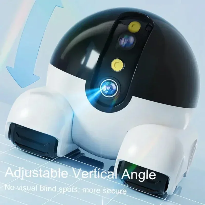 كاميرا مراقبة بانورامية للحيوانات الأليفة ، كلب صوتي ، 4G ، واي فاي ، كشف الحركة ، ثنائي الاتجاه ، المراقبة عن بعد ، مراقبة السلامة