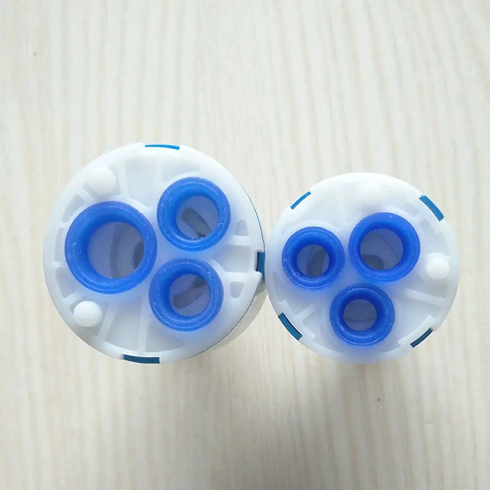 1Pcs 35/40mm Ceramic Disc Cartridge PP Plastic Ceramic Sheet Faucet Valve Core Water Saving Quarter Turn