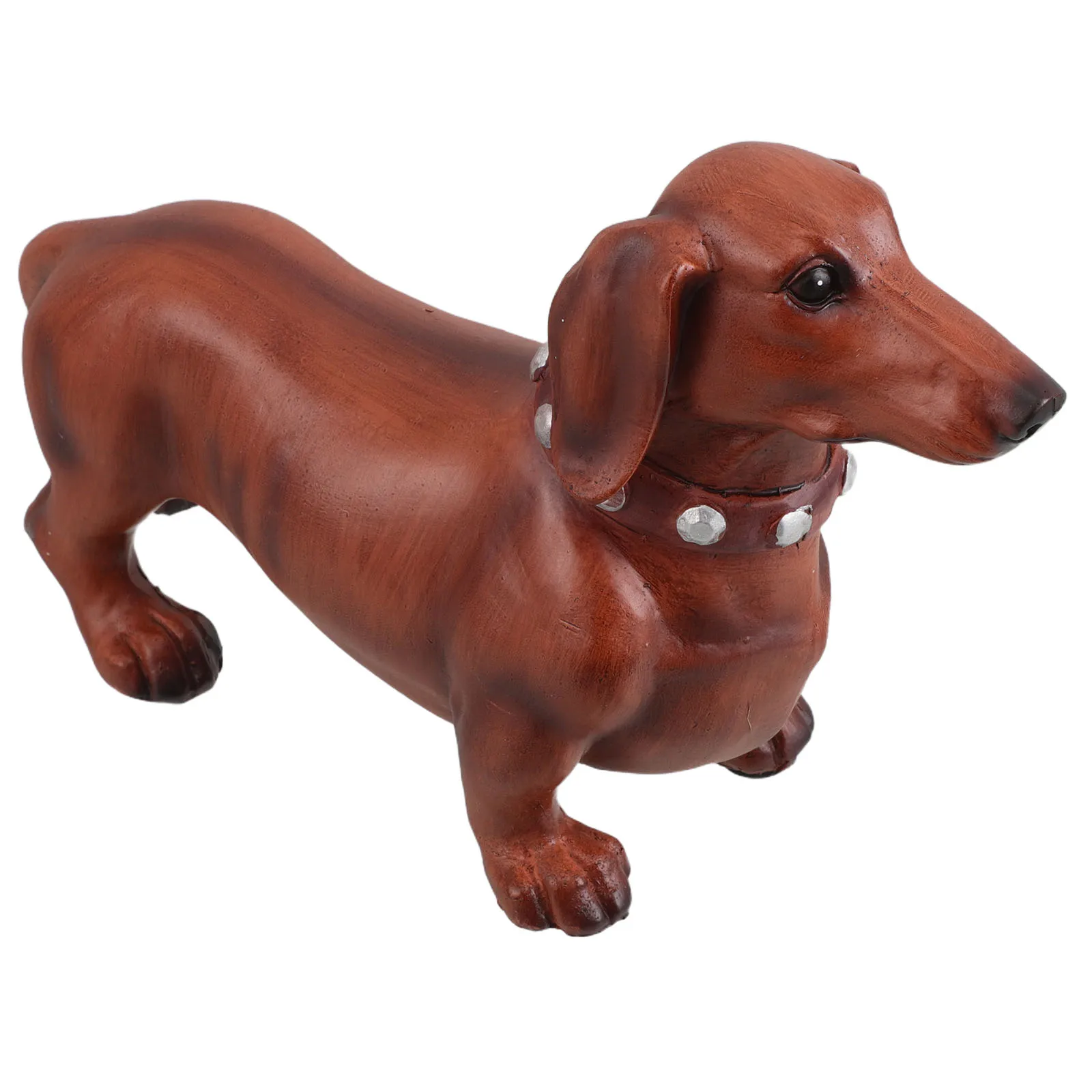 

Dachshund Dog Ornaments Cute Home Decor Desktop Sculptures Puppy Animal Figurine Resin