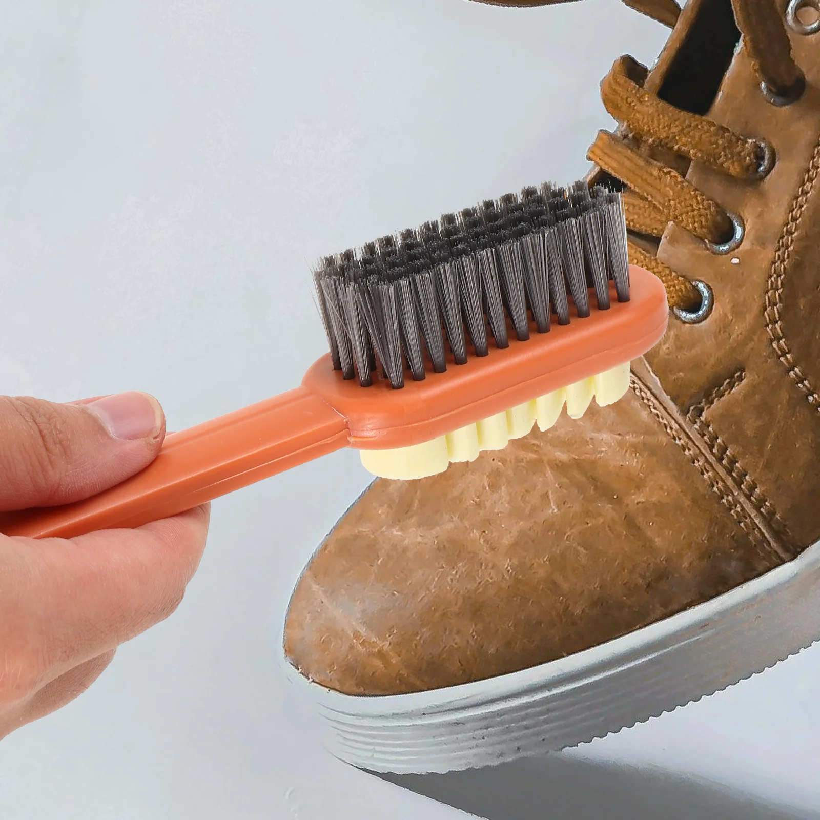 

1pcs Soft Rubber Shoe Brush Durable Laundry Cleaning Tool Bathroom Scrub Brush Household Shoes Clothes Furniture Portable