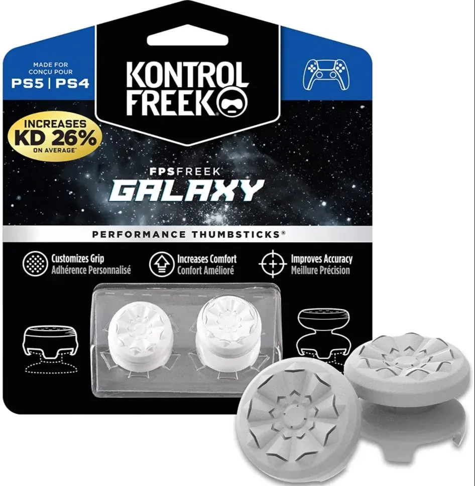 KontrolFreek FPS Freek Galaxy для Playstation PS4 Высокоразъемный аналоговый джойстик PS5 Контроллер Performance Command Stick Game