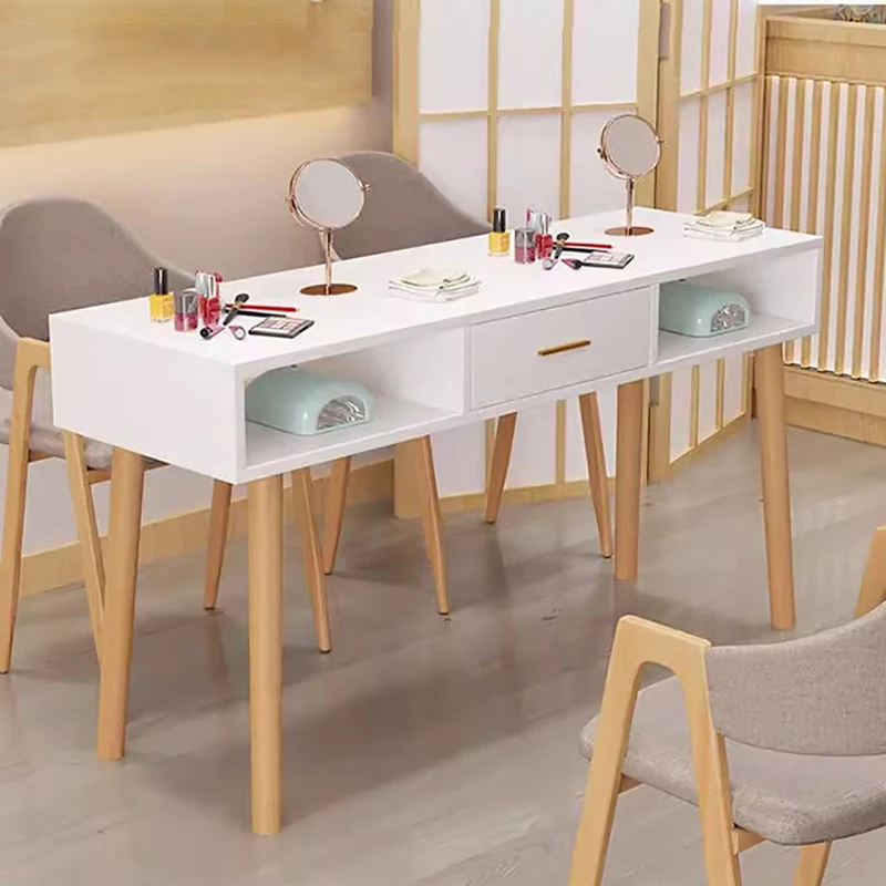 مكتب أظافر إيطالي بسيط، كلاسيكي جمالي ممتاز، مكتب أظافر عصري، تصميم متطور، طاولة أثاث صالون De Manucure