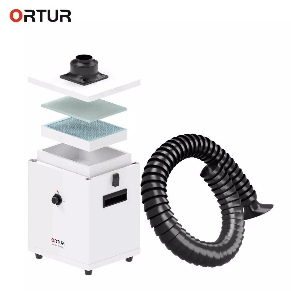 Smoker Absorber Filter Laser Machine Smoke Purifier Phone Laser Separator Welding Soldering Smoke Fume Extractor