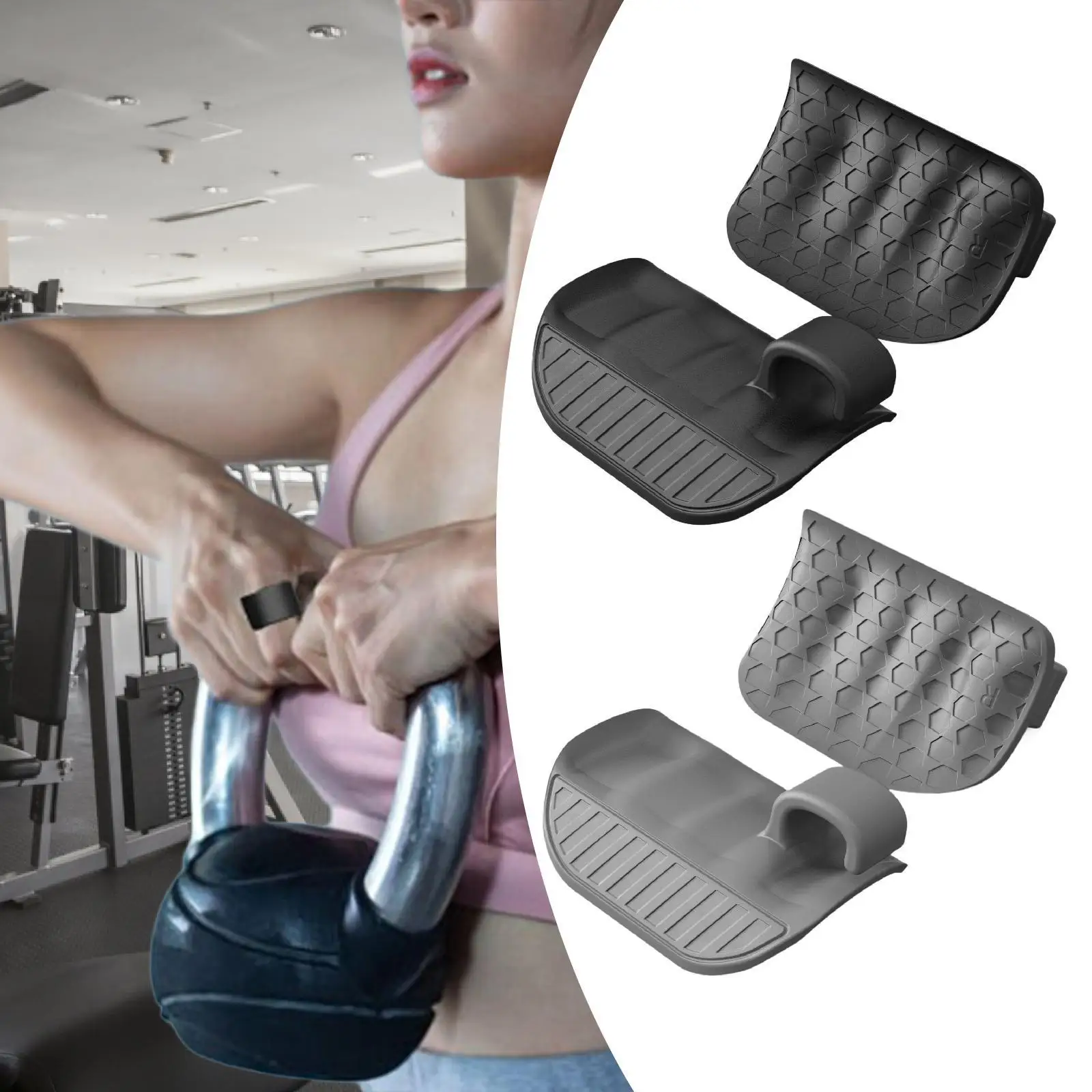 مقابض رفع الأثقال لحماية اليد قفازات تمرين بدون أصابع للسحب والجمباز وكمال الأجسام ورفع الأثقال