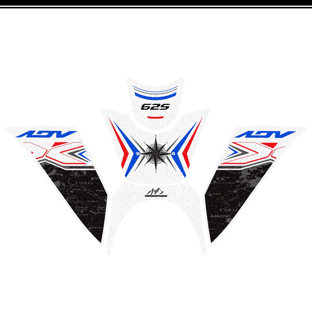 

Накладки на бак и боковые защитные наклейки для коленей Kove 625X 625 X Adventure ADV Explore 2025 2026