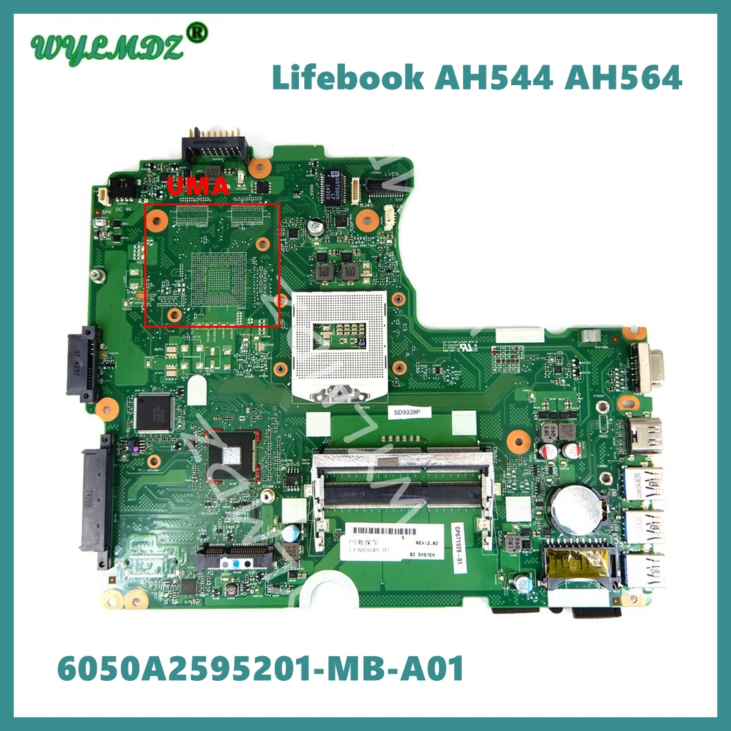 

For Fujitsu Lifebook AH544 AH564 Laptop Motherboard N14M-GE-S-A2 GPU CP651860-04 6050A2595201-MB-A01 Mainboard Fully Tested OK