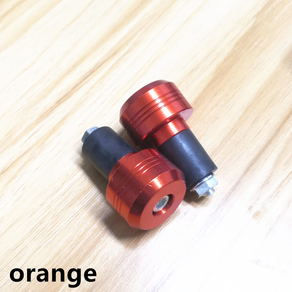 Universal 7/8 "CNC Motorrad Lenker Bar Ends Griffe Slider Vibration Lenker Slugs Stecker Griff Bar Sliders Dirt Bike