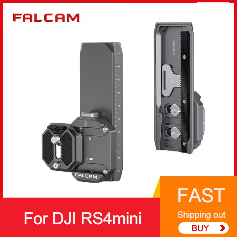 FALCAM F38 Комплект быстросъемных пластин Быстросъемная пластина для RS4 Мини-стабилизатор карданного подвеса Быстросъемная пластина Основание Аксессуары для камеры