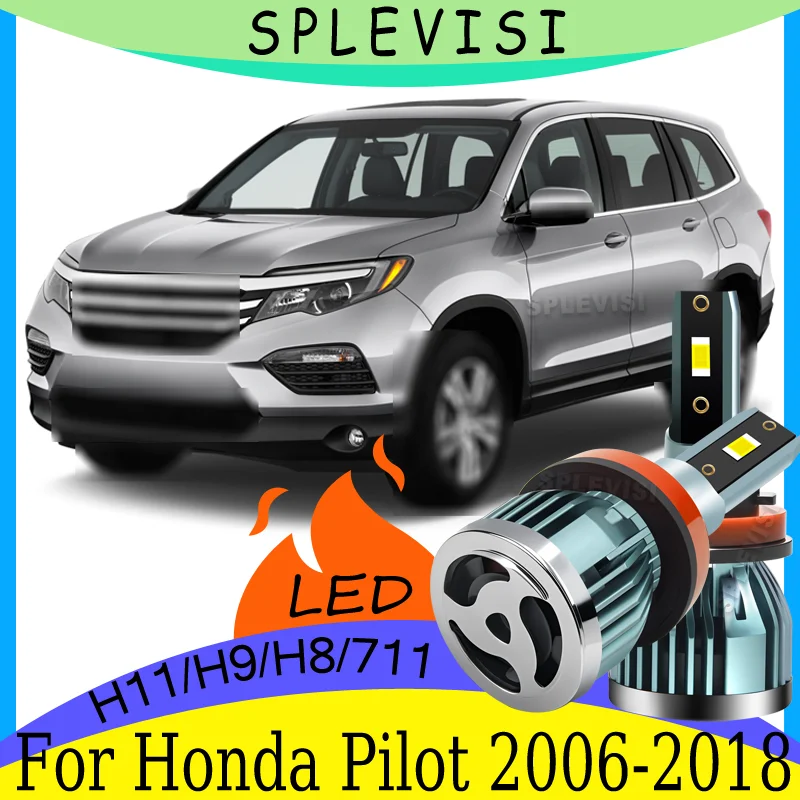 

Противоударные лампы ближнего света с быстрой установкой для Honda Pilot 2006, 2007, 2008, 2009, 2010, 2011, 2012, 2013, 2014, 2015, 2016, 2017, 2018