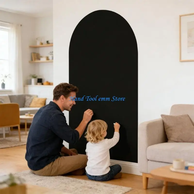 

H37F Simple Install Black Board Wall Decal Suitable For Teaching And Home Arrangement