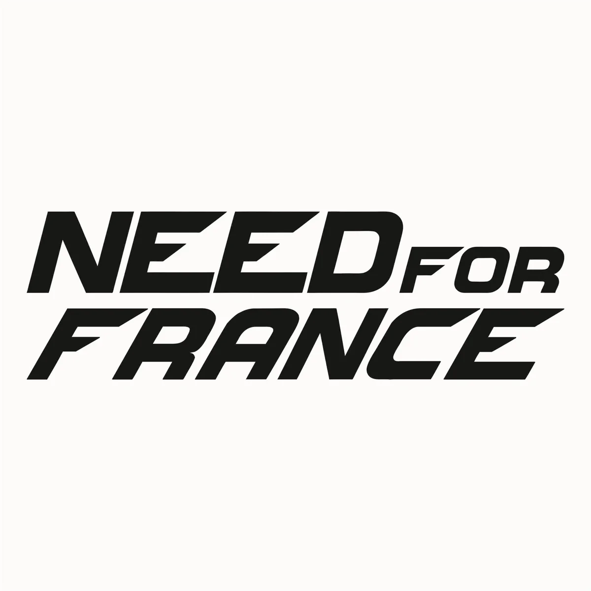 NEED FOR France Sports Vinyl Car Decal Window Body Styling Accessory Decoration Sticker for Renault Peugeot Citroen Alpine DS