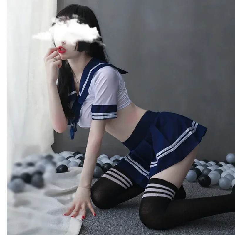 

Erotic Lingerie Babydoll Role Costume Women's Sexy Cosplay Nurse Student Uniform SchoolGirl Erotic Maid Costume Mini Skirt Dress