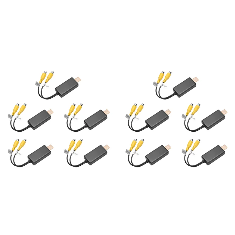

ELECT-10X USB к CVBS RCA адаптер видеовыхода Интерфейс подключения к монитору Дисплей устройства для Android Радио Мультимедиа (A)