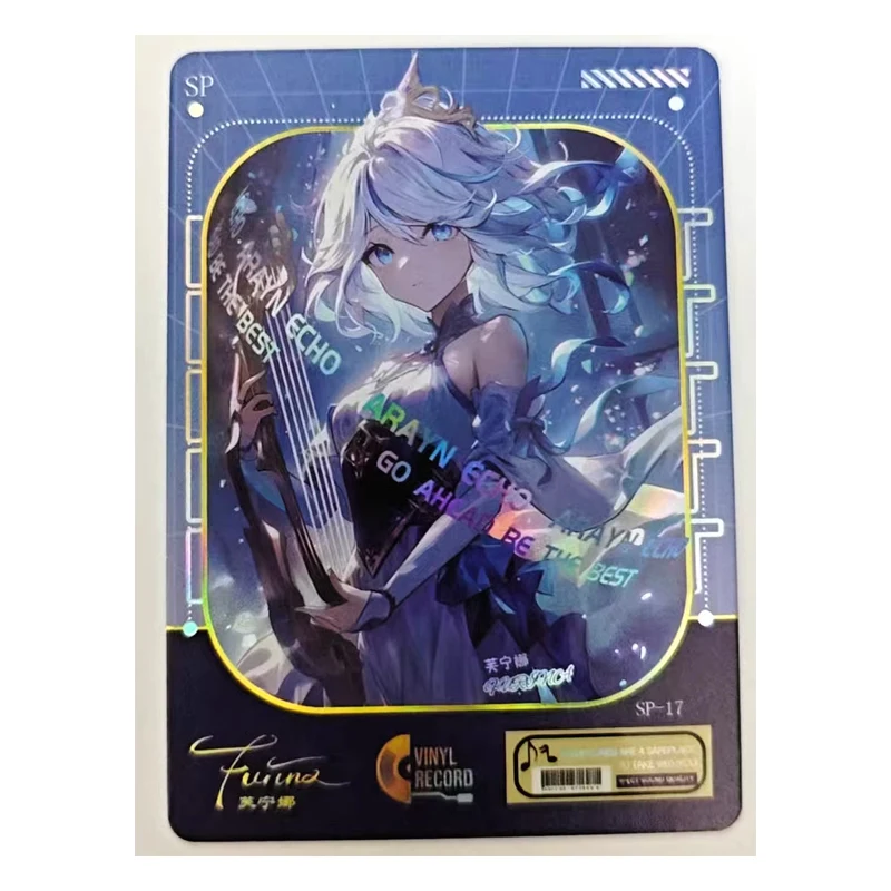 Anime Goddess Story SP Series Collection Cards Hatsune Miku Yae Miko Kafka Nahida Ganyu Furina Birthday Gifts Children\'s Toys