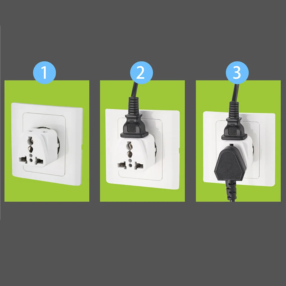 

Universal Electrical Conversion Head Worldwide Socket Adapter Plug Extender For Europe Germany France Russia Ac Power Outlet
