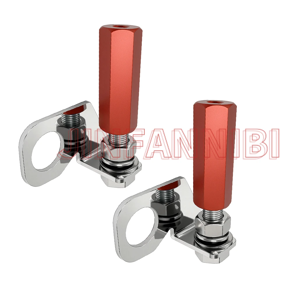 Pair Rear Axle Dune Whip Flag Mounting Set for 1/4