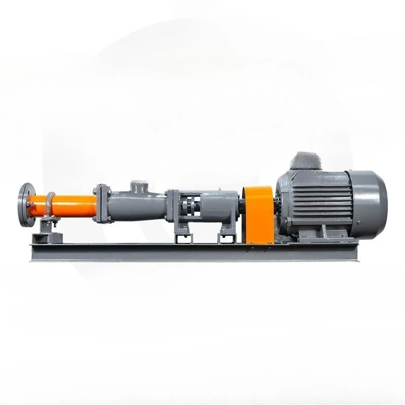 

Stainless steel direct connection screw pump Single screw Sludge dosing Sludge High viscosity slurry pump
