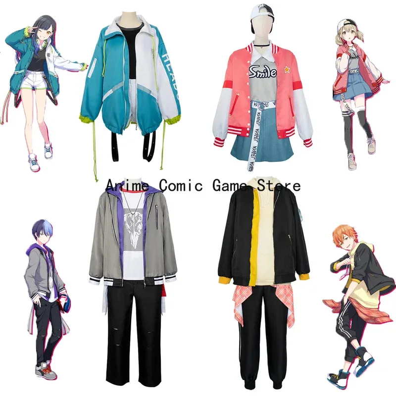 

In Stock Azusawa Kohane Shiraishi An Shinonome Akitoo Aoyagi Toyaa Cosplay Costume Wig Anime Pjsk Cosplay Halleween Party