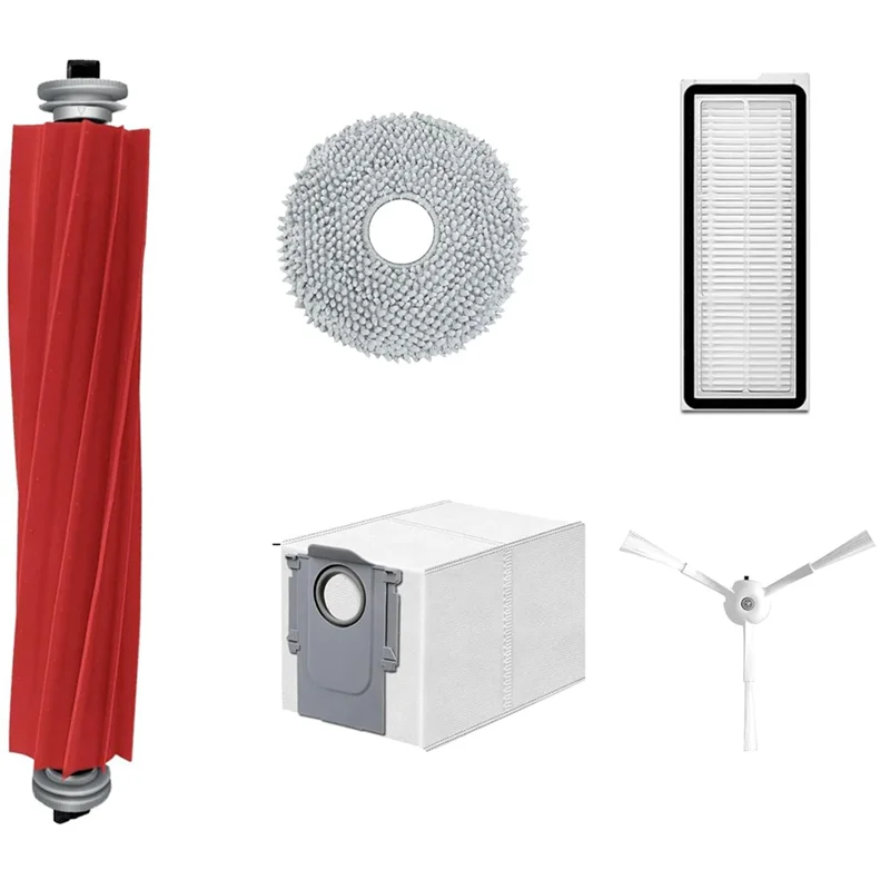 Zubehör-Set Ersatz für Roborock Q Revo S/Qrevo Maxv/Qrevo Pro/Qrevo Plus Staubsaugerteile