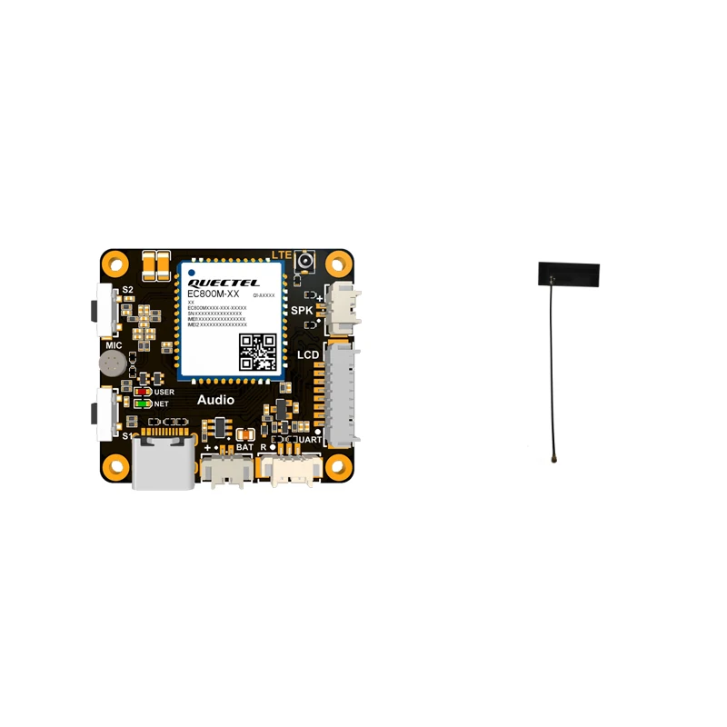JINYUSHI Quectel EC800M-CN Core Board with Battery 4G LTE All-Network CAT1 Network DTU Module Support GPS GNSS ASR Chip