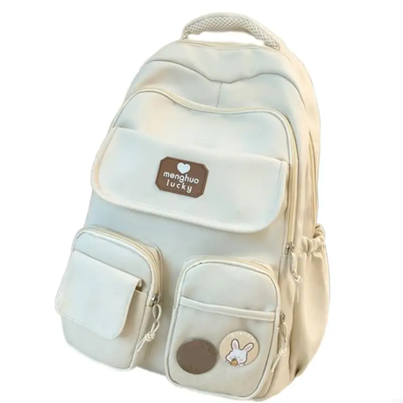 A3PE سعة كبيرة السعة حقيبة الكتب حقيبة سفرة السفر مع حزام قابل للتعديل للمراهق #3