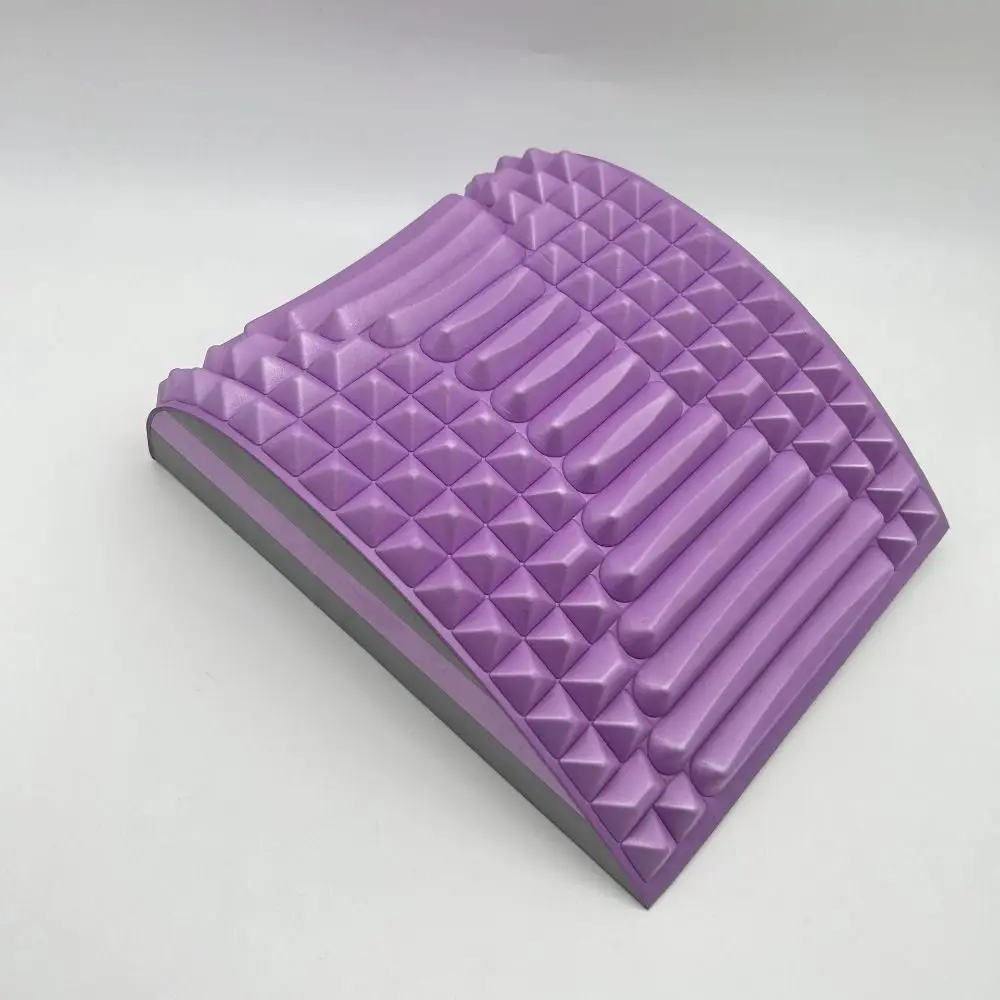 

New TPE Lumbar Back Massager EVA Neck Stretch Spine Support Corrector Waist Massage Lumbar Support Spine Board Unisex