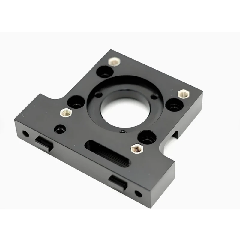 Kundenspezifische Präzisions-CNC-Bearbeitung, Drehen, Fräsen, Aluminium-Schraubenstangenlagergehäuse, CNC-gefräste Teile