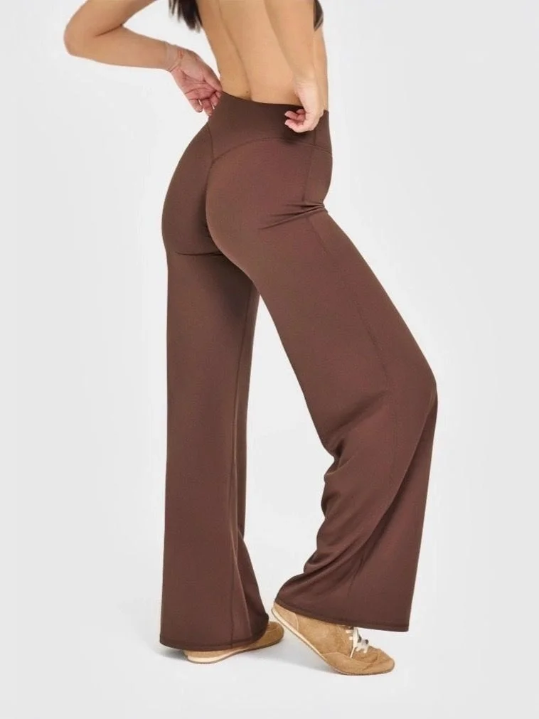 Yoga Pants Knee Length Women Leopard Tiedye Scrunch Training Runing Joggers Comfort Fit Ladys Work Lined Warmth Elasticity Tie