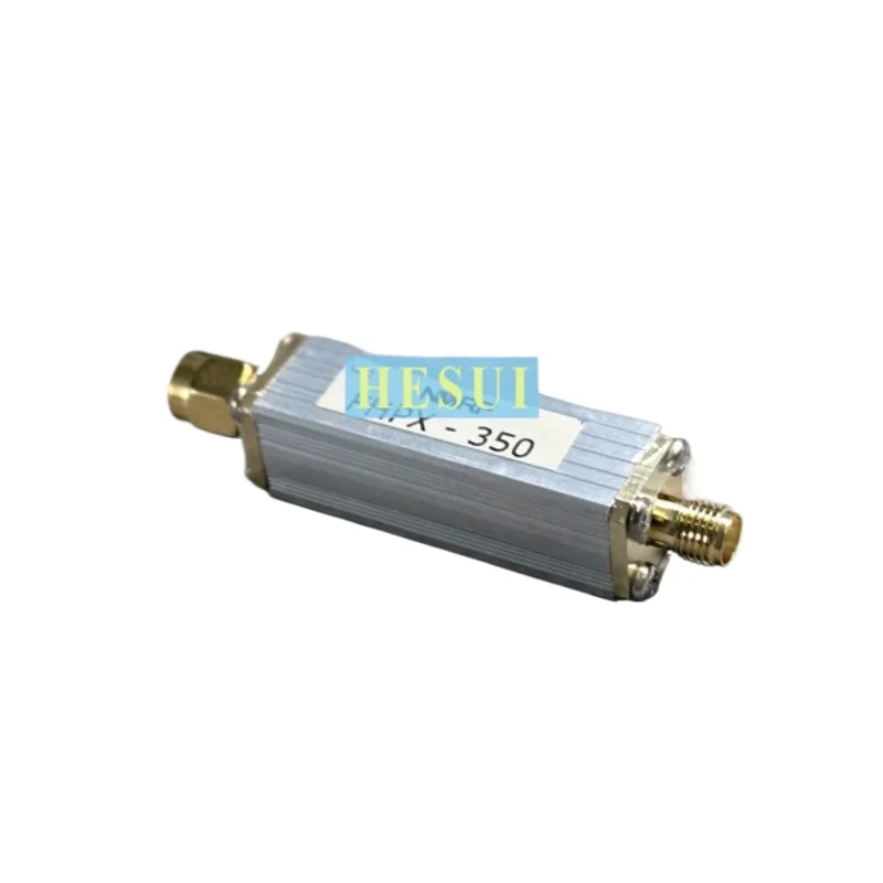 

350MHz Filter Fast-cut HPF high-pass filter module board LC discrete component SMA port CNC Al shielding shell