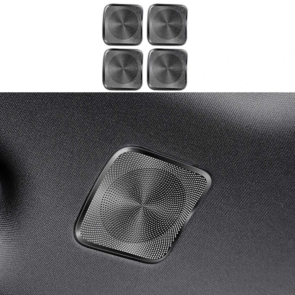 

Car Metal Microphone Speaker Cover Fit For 2025 BYD Leopard Titanium 7 Roof Horn Decorative Cover Interior Modified Accessories