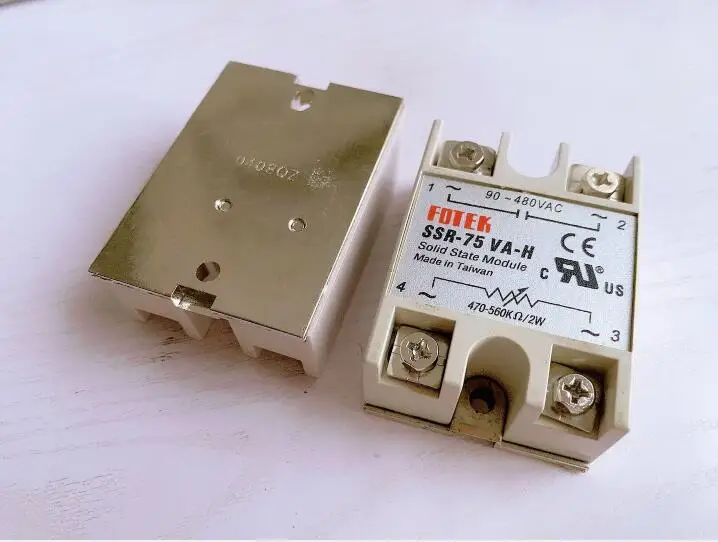 SSR-10VA-H SSR-25VA-H SSR-40VA-H SSR-50VA-H SSR-100VA-H Solid State Relay Module 470-560K Ohm/2W TO 90-480VAC