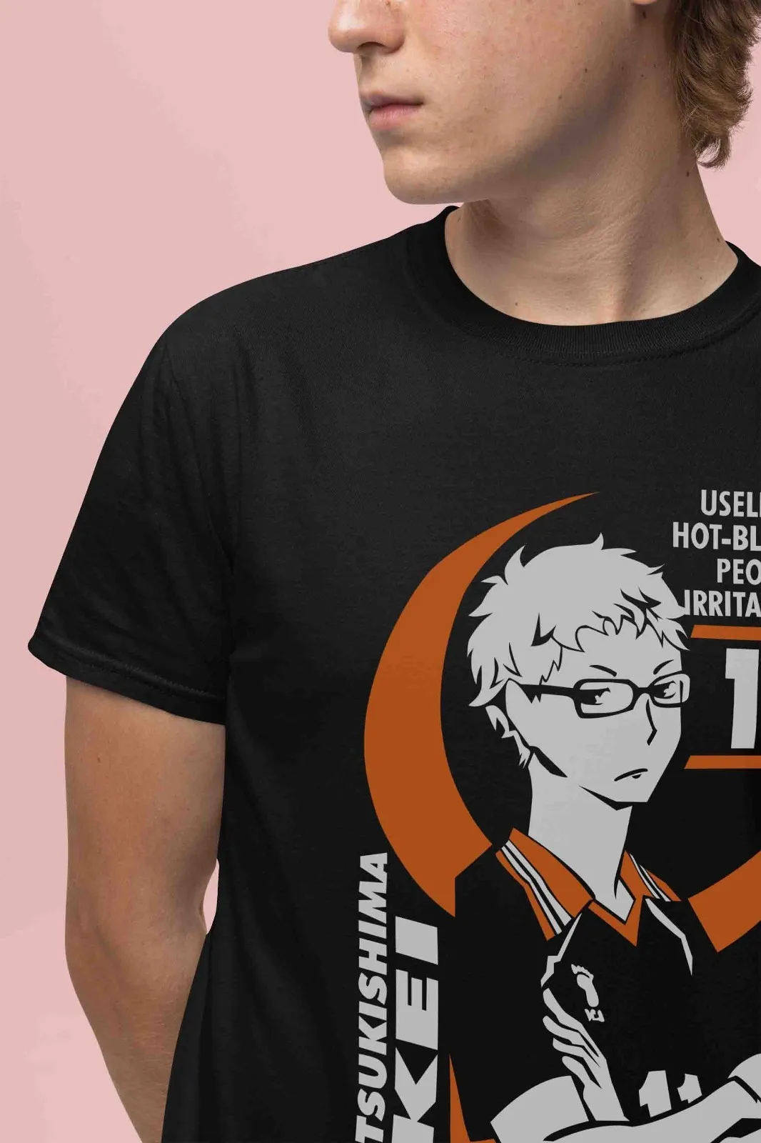 Haikyuu Shirt Shoyo Hinata Tshirt Kageyama T-Shirt Tsukki Kuroo Sport Anime Tee