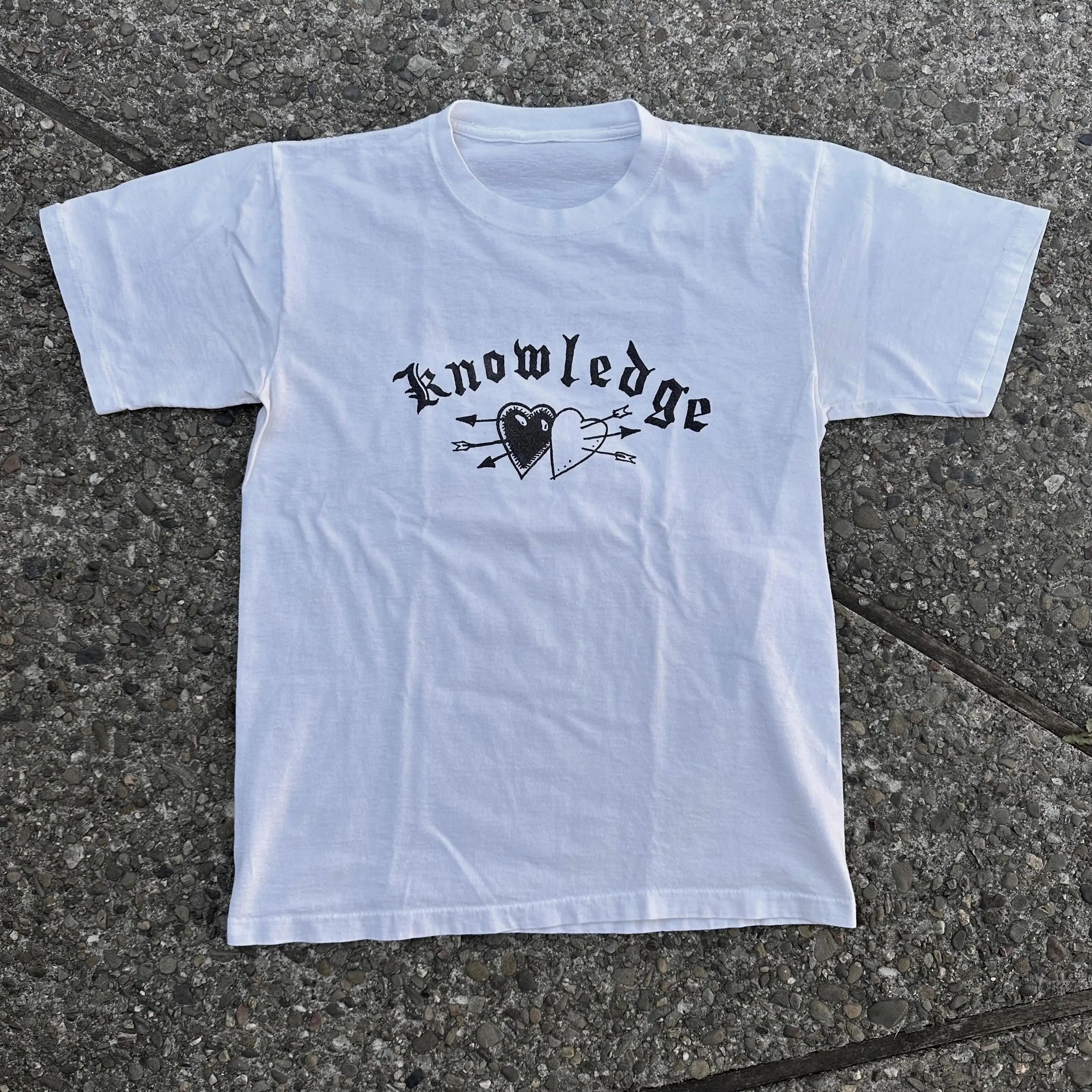 Knowledge RARE 1990s Vintage T Shirt B1