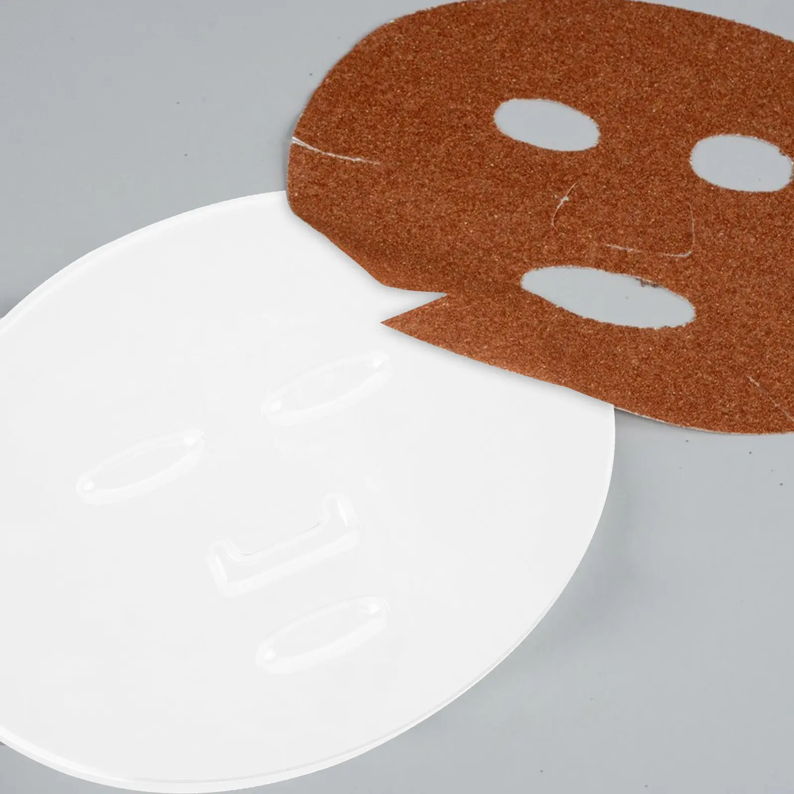 20Pcs Facial Mask Mold Tray Reusable PVC Seaweed Mask DIY Tool for Homemade Skincare Tightening Nourishing Elasticity