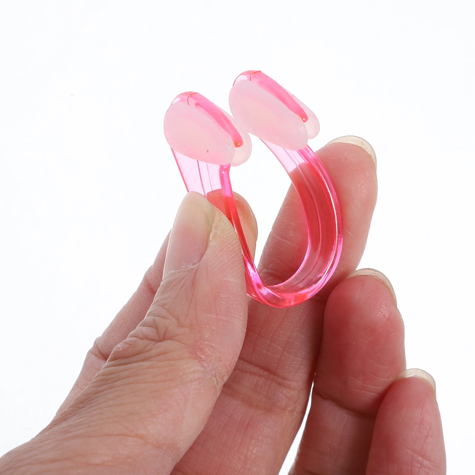 

4Pcs Waterproof Clip Plugs for Swimming Silicone Anti Slip Blue Pink Nose Plugs Adult Small Child Swim Nose Clip
