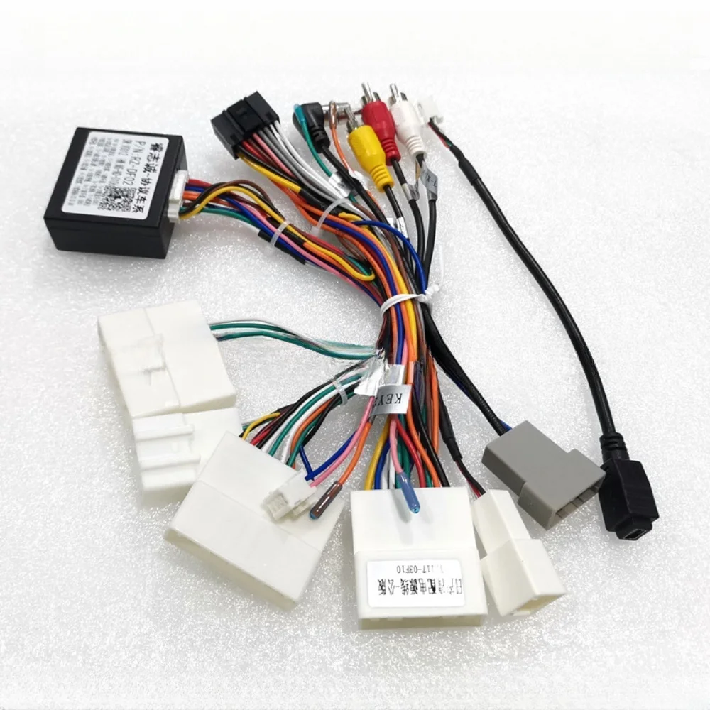 For Nissan Murano Qashqai J10 J11 X Trail Tiida/SYLPHY/ Terra/Bluebird Kicks/Versa Car Radio Stereo Wiring Harness Cable Adapter