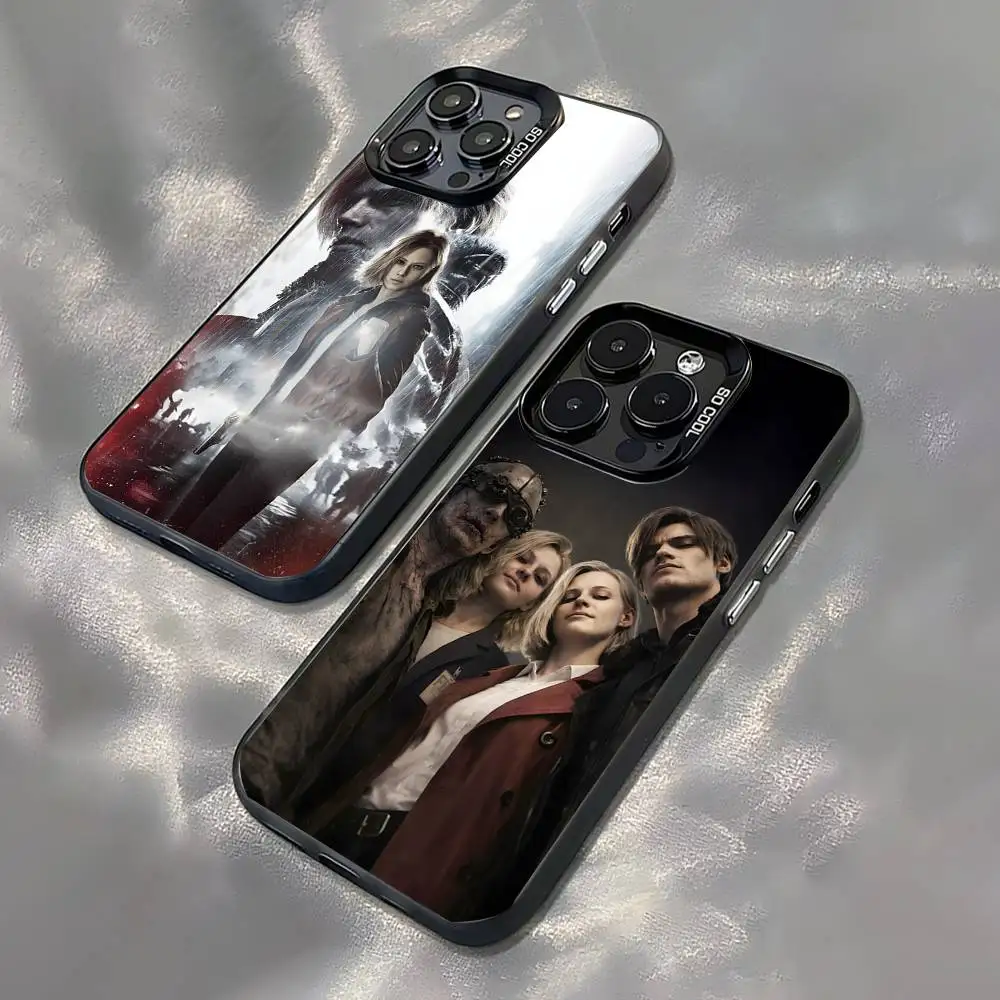 

R-ResidentS Game Evil For iPhone 17,16,15,14,13,12,11,Pro,MAX Black Candy Matte Cover