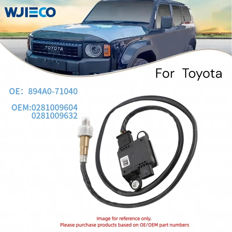 894A0-71040 Novo sensor PM de partículas 894A071040 para TOYOTA HILUX GUN 2.8D 2019-2025 0281009604 0281009632