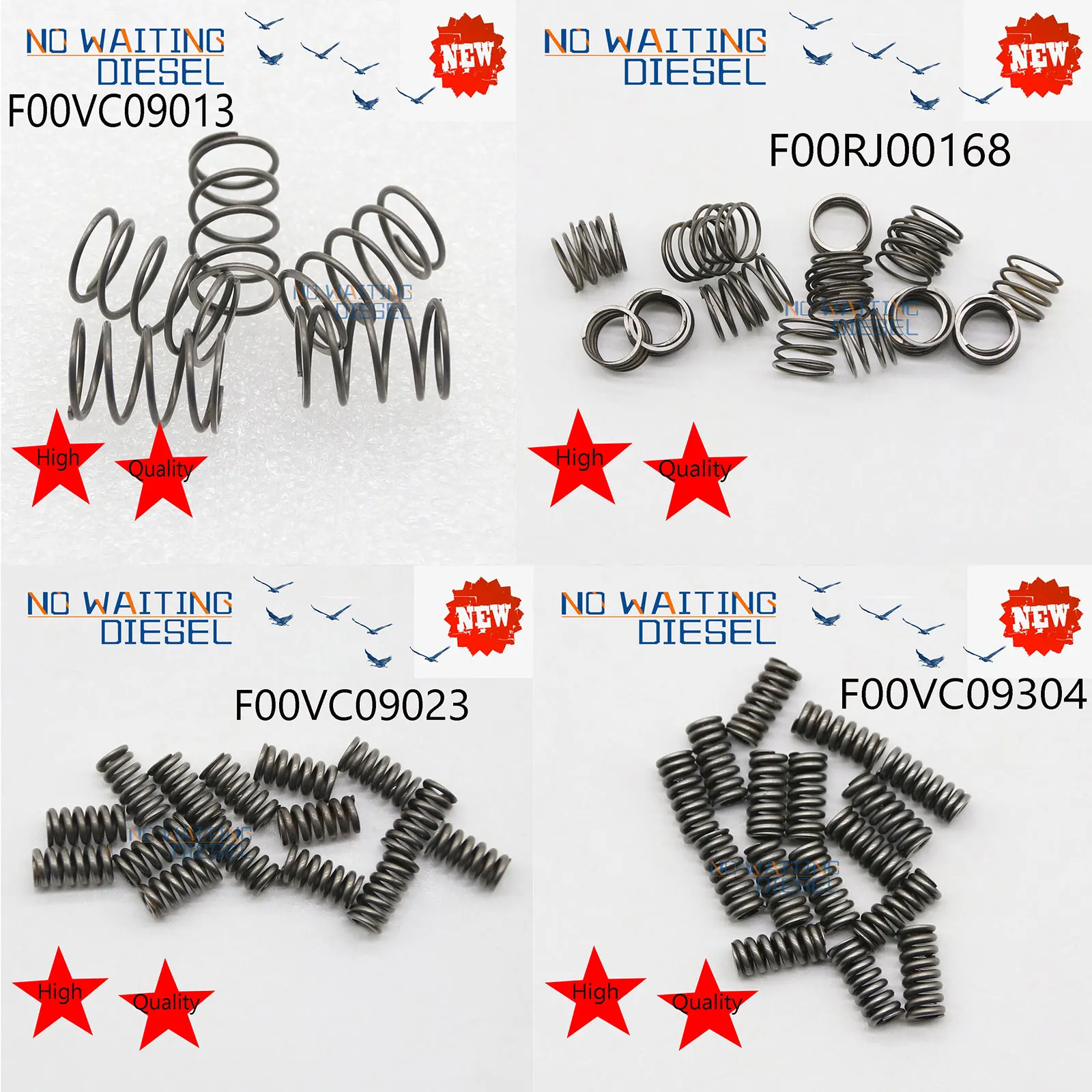 5PCS F00VC09013 F00RJ00168 F00VC09023 F00VC09304 Injector Parts springs F00VC09023 For Bosch Injection