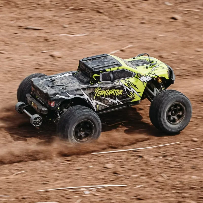 1/10 RZ001 RC Monster Truck Elektryczny Bezszczotkowy Pojazd Terenowy 4WD Uniwersalny Terminator Samochód Elektryczny Zdalnie Sterowany