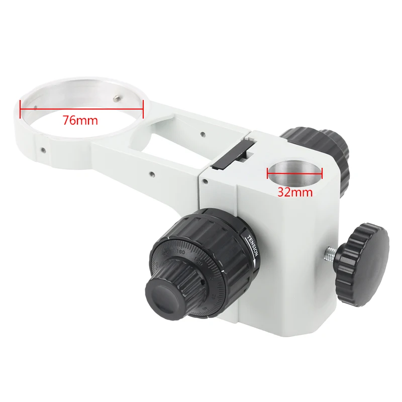 76mm 50MM Diameter Install 32mm 25mm Zoom Lab Stereo Microscopes Digital Camera Fine Adjustable Focusing Bracket Holder Support