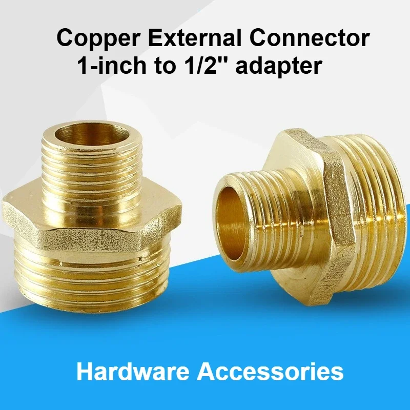 

1-inch Copper External Joint Changes To 1/2 Internal Threads External Joint Thick Water and Heating Accessories for Hardware
