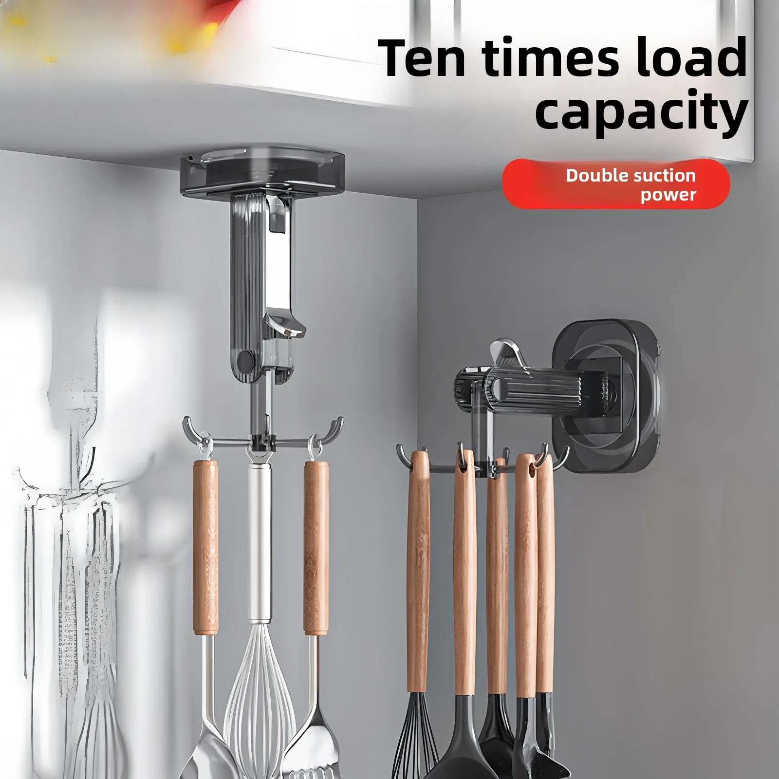 kitchen-wall-mounted-rotating-suction-cup-hook-rack-spoon-pan-holder-no-drilling-required-storage-organizer-shelf